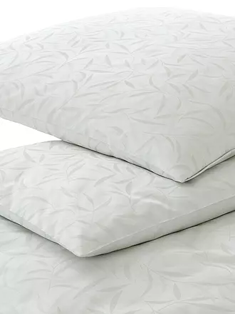 ELEGANTE | Damast Bettwäsche MURIEL 70x90cm/140x200cm Pastellgruen | 